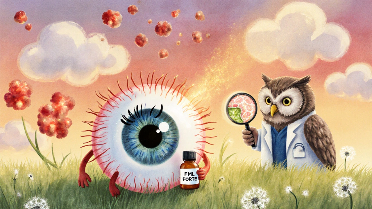 Compare FML Forte (Fluorometholone) with Alternatives for Eye Inflammation